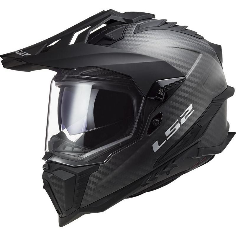 Enduro kaciga LS2 MX701 Explorer C Carbon black glossy