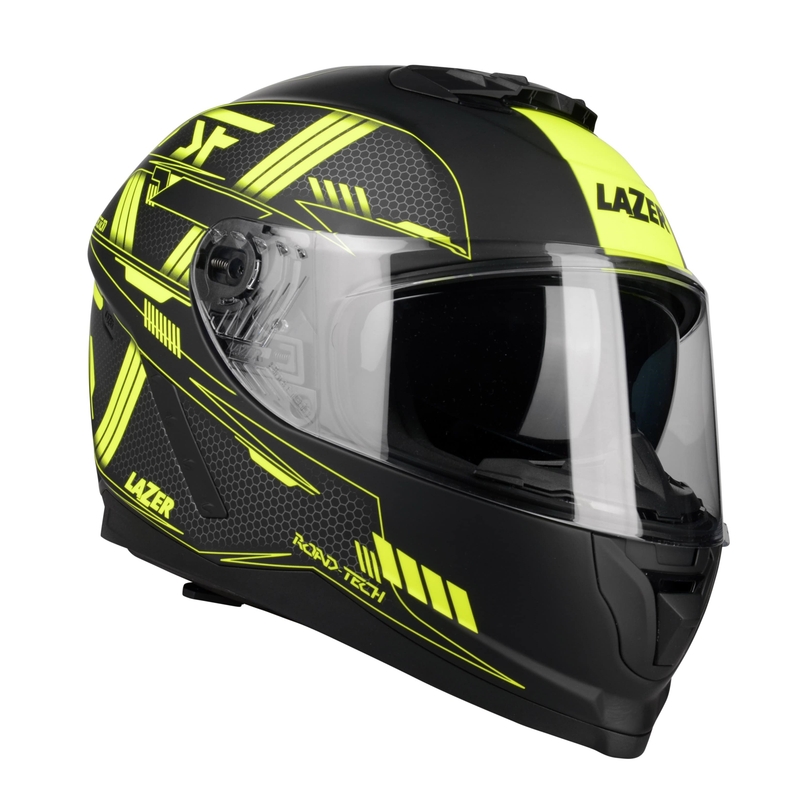 Integralna moto kaciga Lazer Rafale Evo MM Roadtech crno-fluo žuta