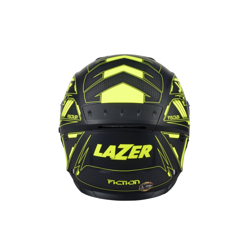 Integralna moto kaciga Lazer Rafale Evo MM Roadtech crno-fluo žuta