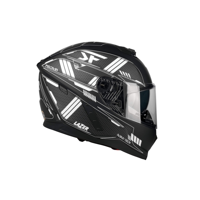 Integralna motociklistička kaciga Lazer Rafale Evo MM Roadtech crno-bijela