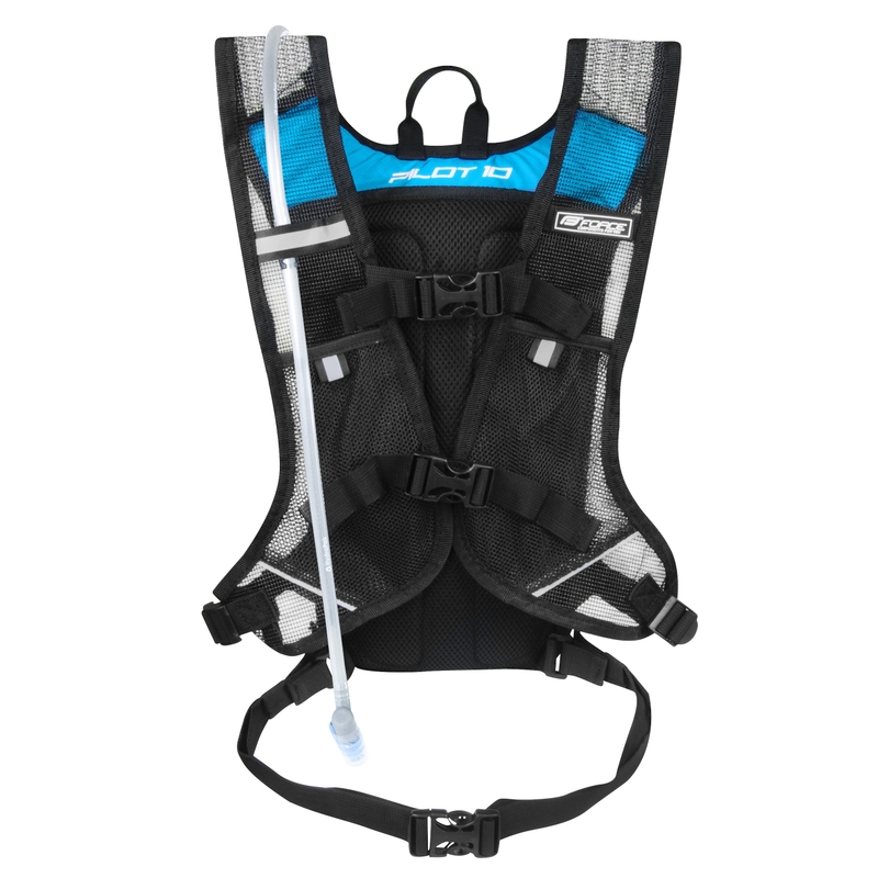 Biciklistički ruksak FORCE Pilot Plus 10 l fluo žuti s hidro vrećom rasprodaja