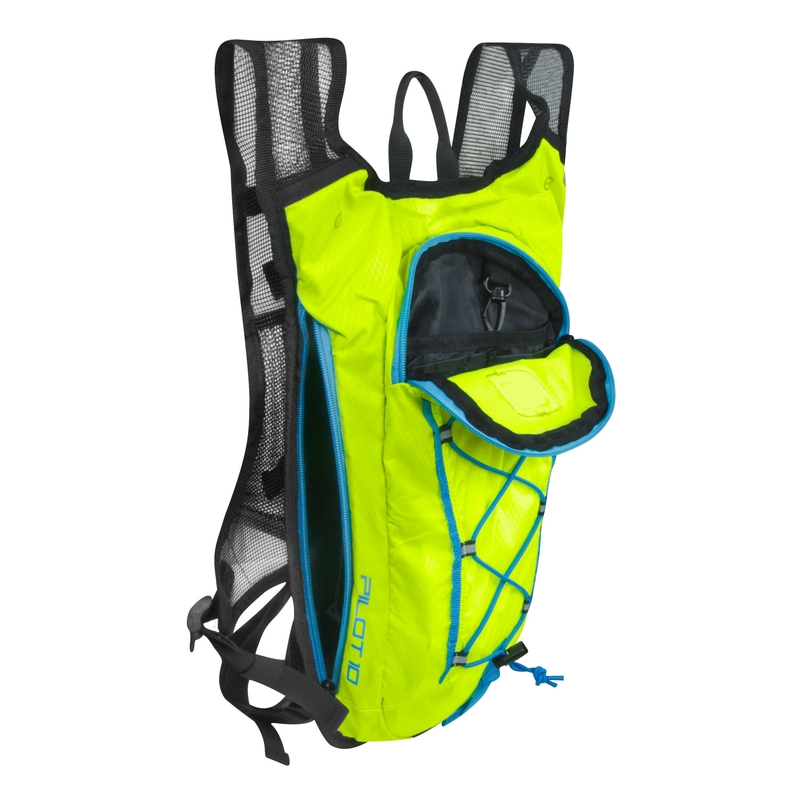 Biciklistički ruksak FORCE Pilot Plus 10 l fluo žuti s hidro vrećom rasprodaja