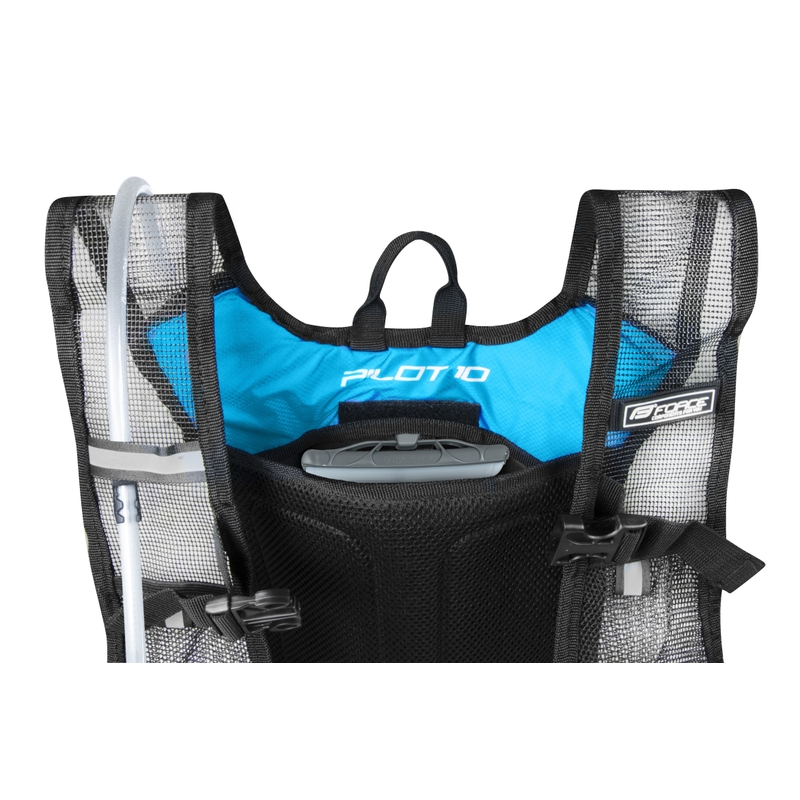 Biciklistički ruksak FORCE Pilot Plus 10 l fluo žuti s hidro vrećom rasprodaja