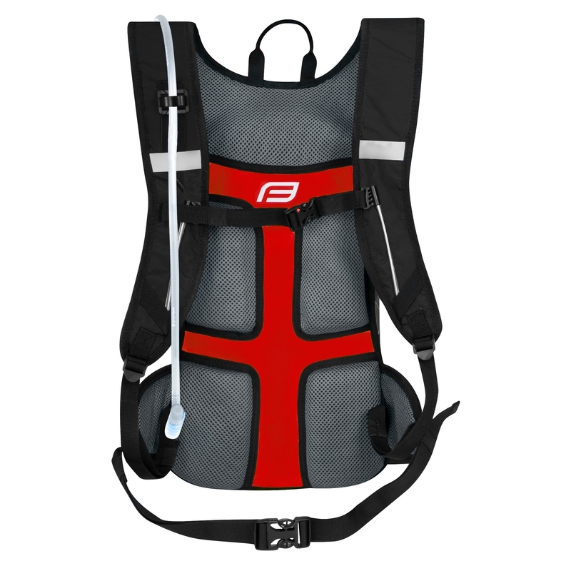 Biciklistički ruksak FORCE Berry Ace Plus 12 l crno-sivi s hidro vrećom rasprodaja