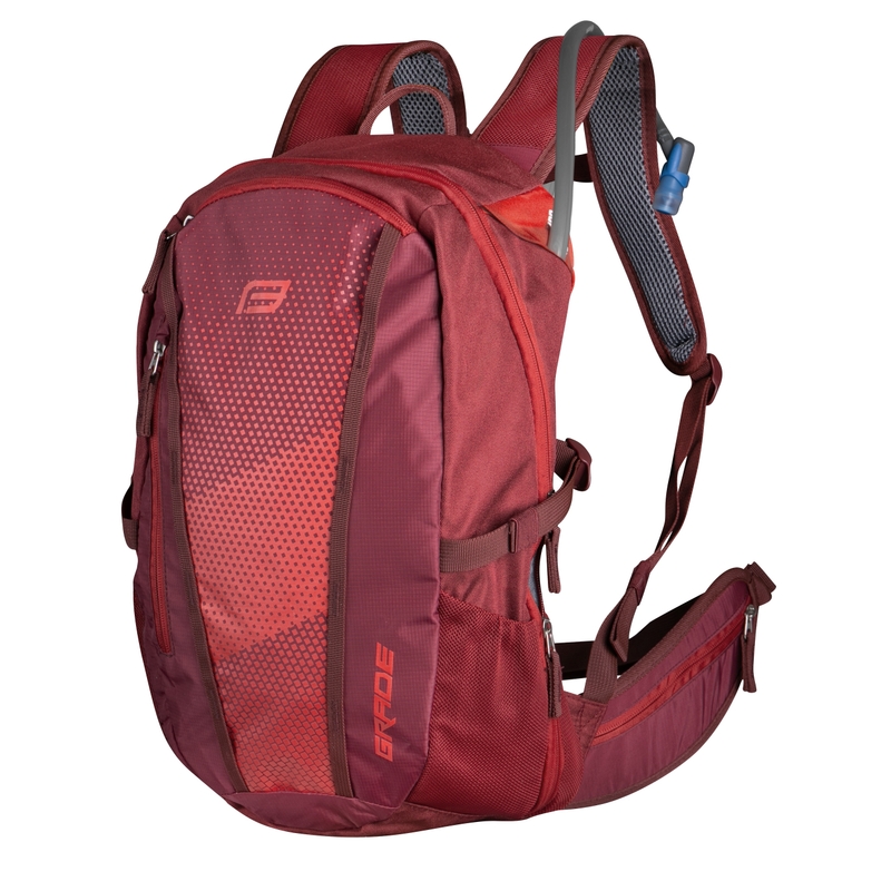 Biciklistički ruksak FORCE Grade Plus 22 l crveni s hidro vrećom rasprodaja