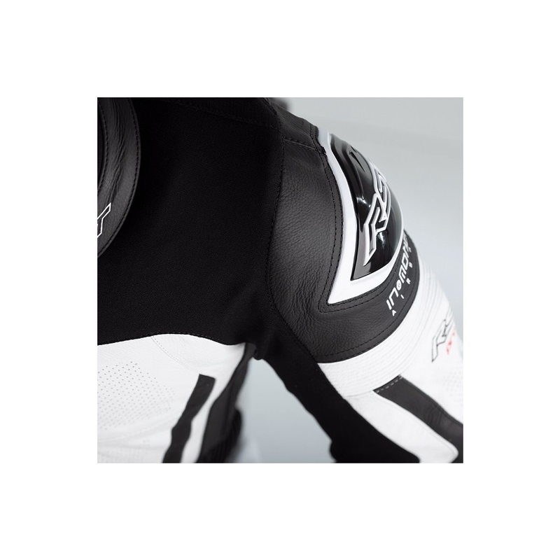 RST Pro Series Airbag Jednodijelno motociklističko odijelo Crno bijelo rasprodaja