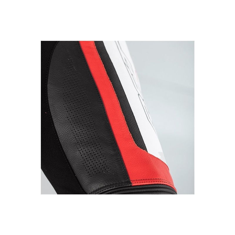 RST Pro Series Airbag jednodijelno motociklističko odijelo crno-bijelo-crveno rasprodaja
