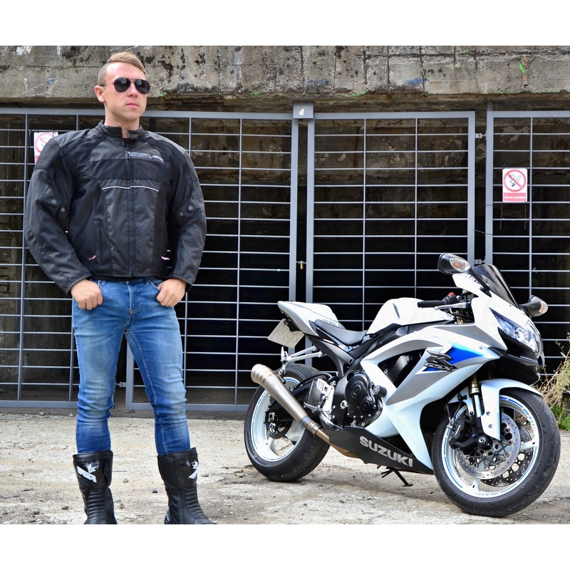 RSA-Airvent motoristička jakna crna rasprodaja