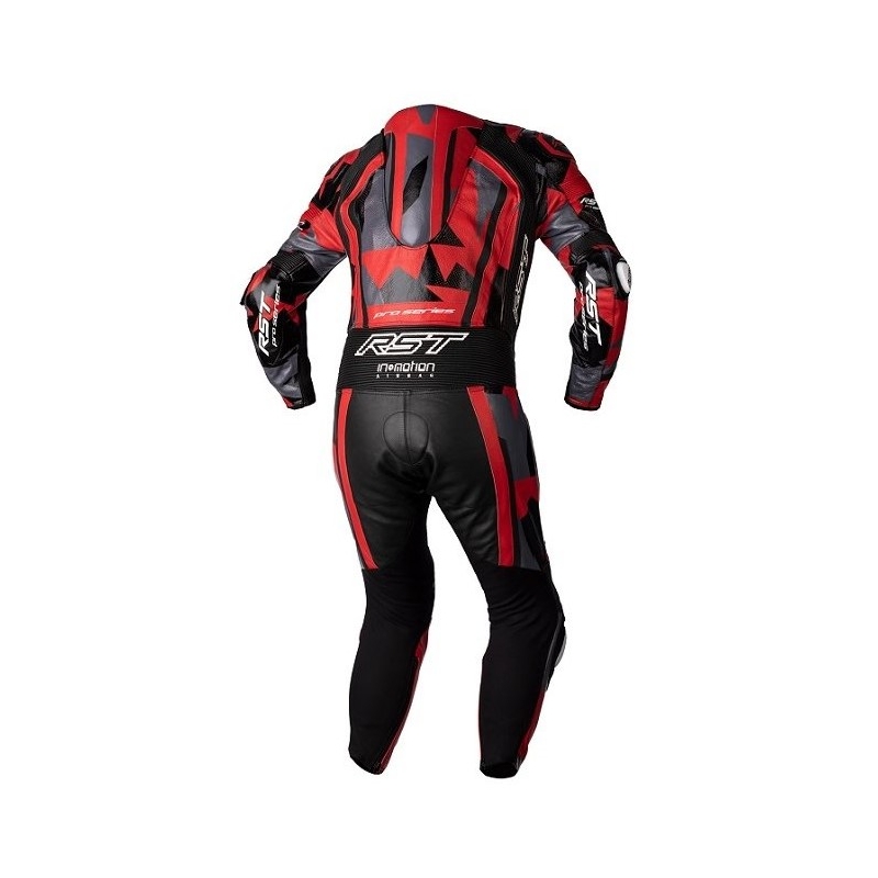 Jednodijelno motociklističko odijelo RST Pro Series CE crno-sivo-crveno rasprodaja