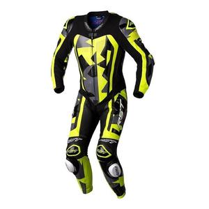 Jednodijelno motociklističko odijelo RST Pro Series CE crno-sivo-fluo žuto