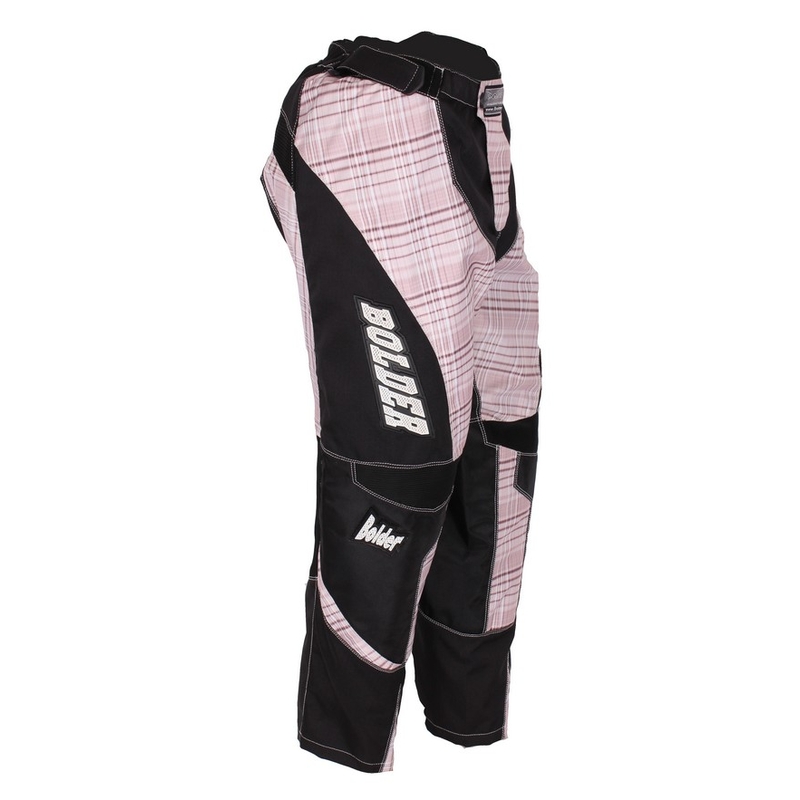 Motocross Hlače Bolder crne i roze rasprodaja