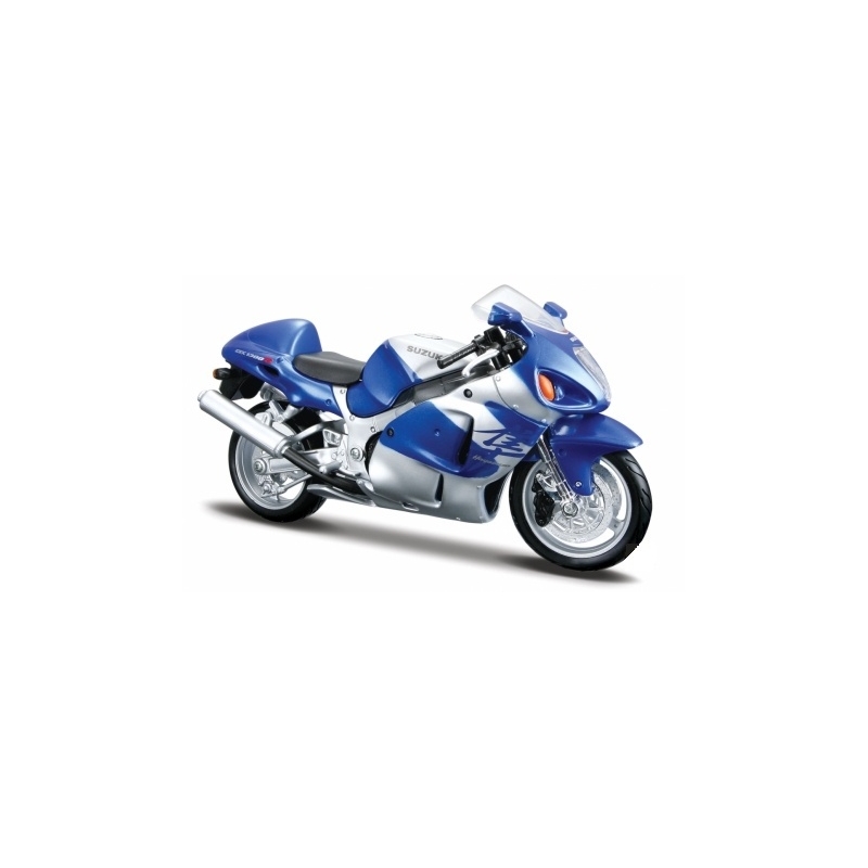 Maisto Suzuki GSX 1300R Hayabusa model motocikla plavi