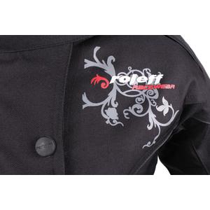 Ženska motociklistička jakna Roleff Ladylike crna