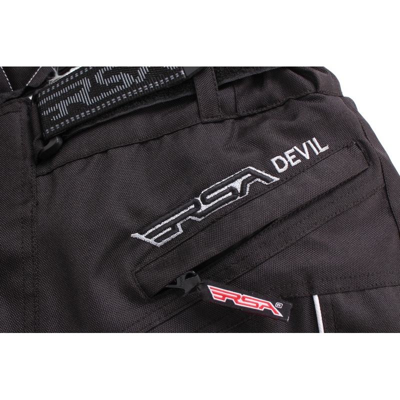 Motorističke hlače RSA Devil muške crne