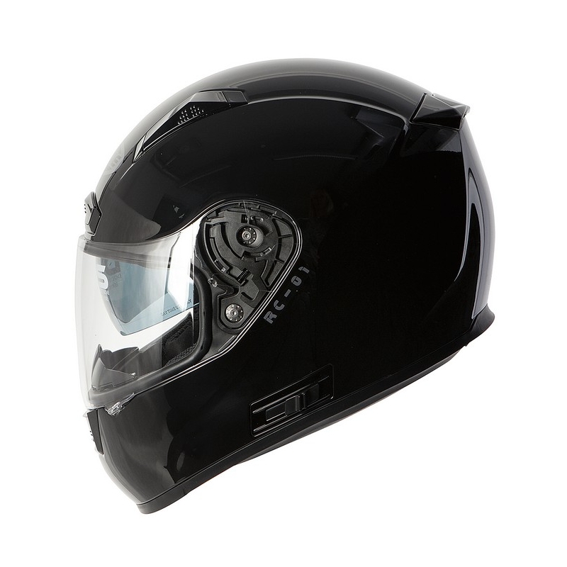 Ozone RC-01 crne sjajne motociklističke kacige rasprodaja