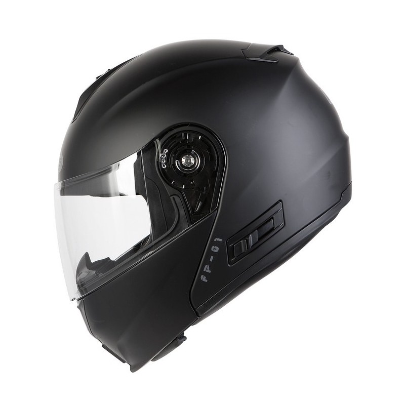 Motociklistička kaciga na preklop Ozone FP-01 crna mat rasprodaja