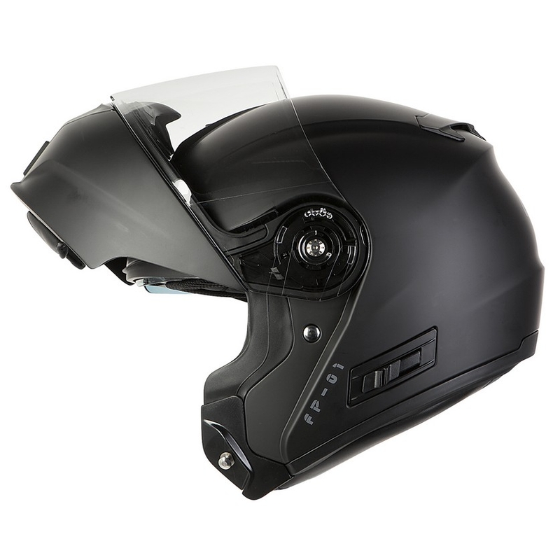 Motociklistička kaciga na preklop Ozone FP-01 crna mat rasprodaja