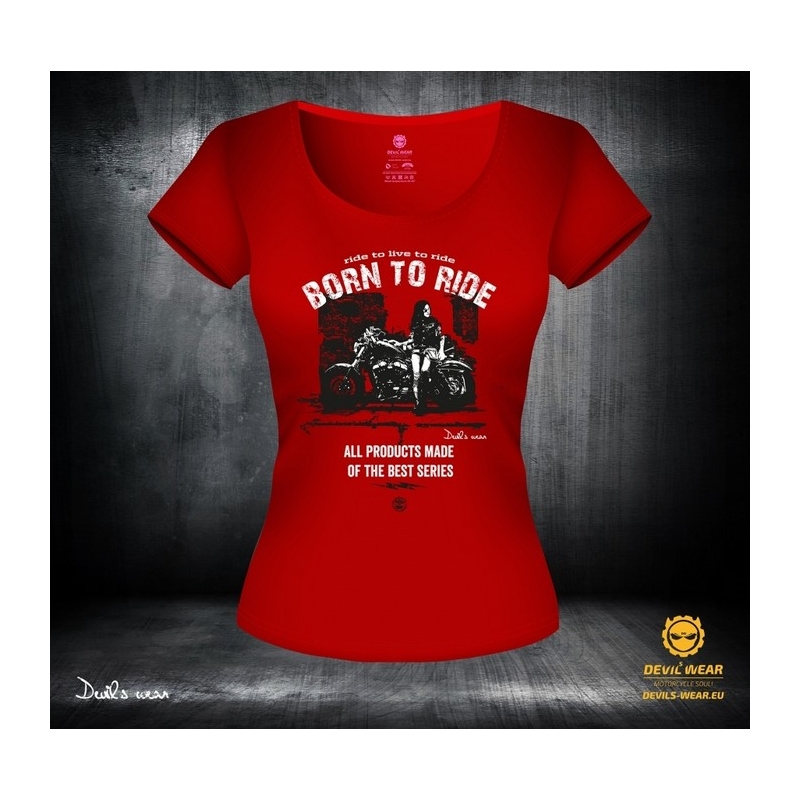 Ženska majica Devils Wear - Ride To Live To Ride rasprodaja