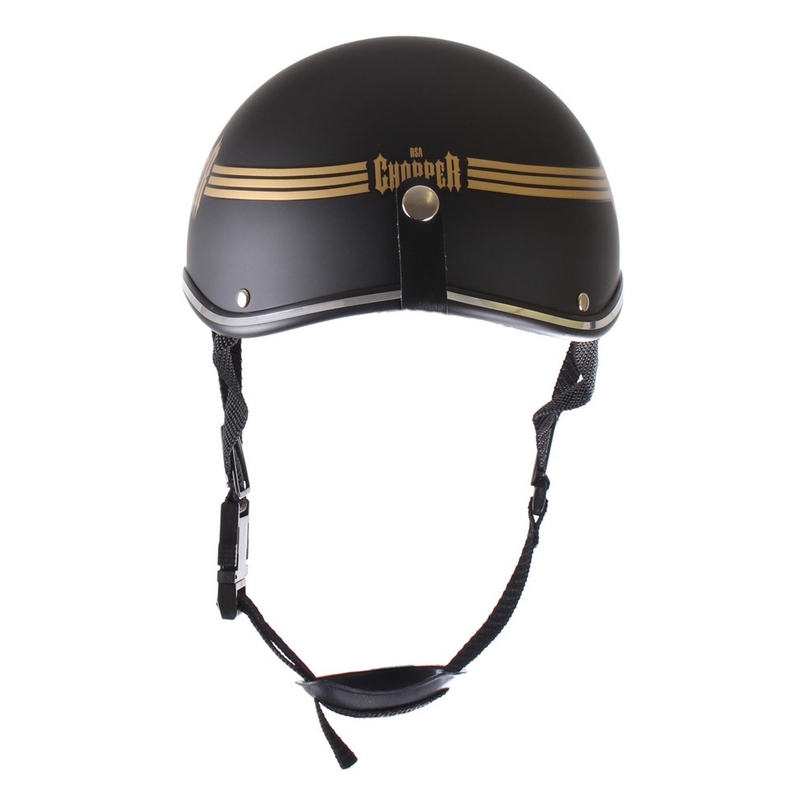 Kaciga Braincap RSA Skull crna mat