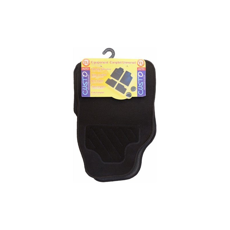 Tekstilni tepisi ATOL 4 kom crni