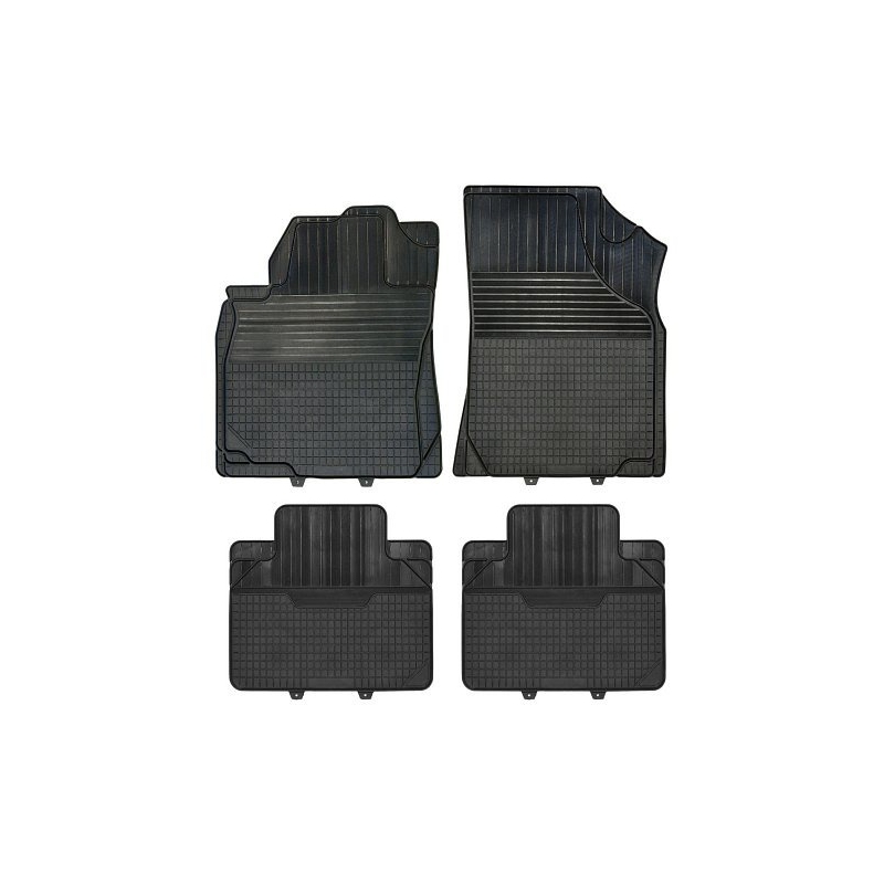 Tepisi gumeni set 4 kom UNI B