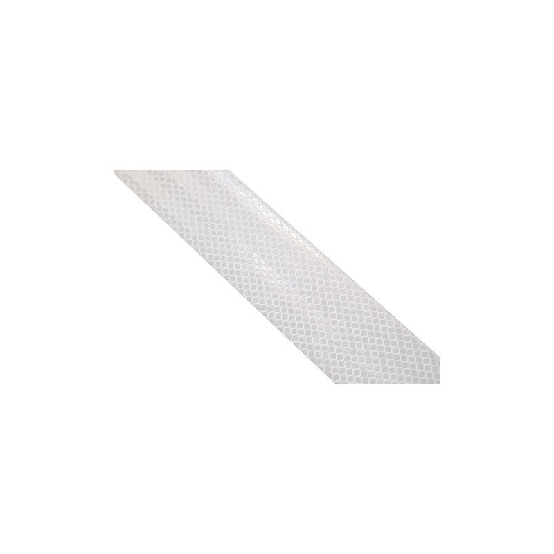 Samoljepljiva reflektirajuća traka 5m x 5cm bijela (rola 5m)