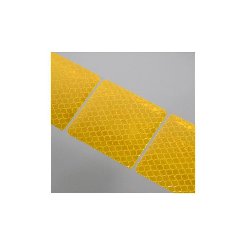 Samoljepljiva reflektirajuća traka podijeljena 1m x 5cm žuta