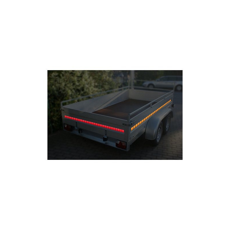 Samoljepljiva reflektirajuća traka podijeljena 1m x 5cm žuta