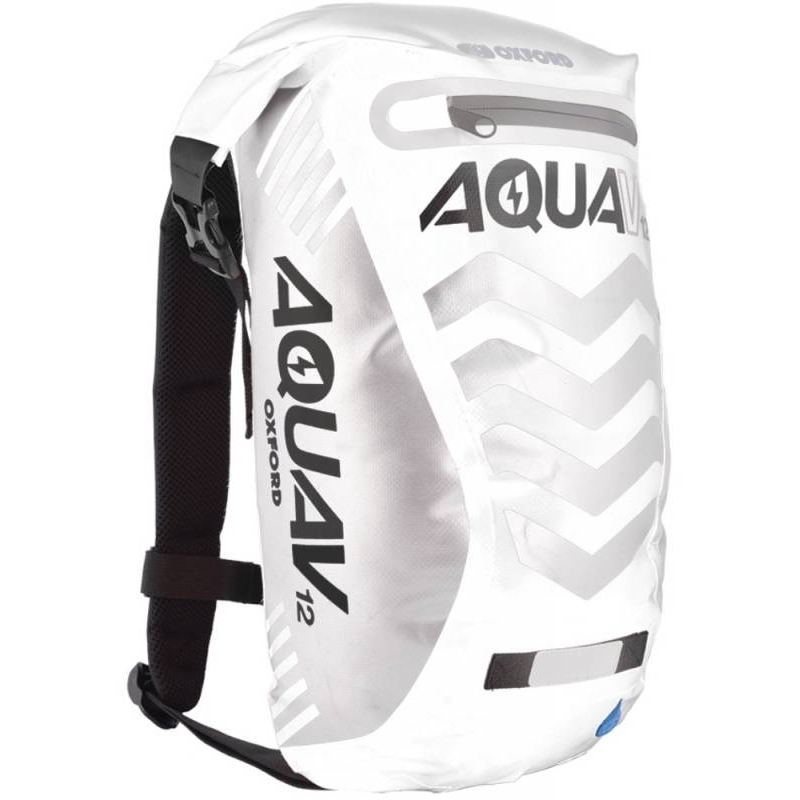 Vodootporni ruksak Oxford Aqua V12 Extreme Visibility bijelo/sivo
