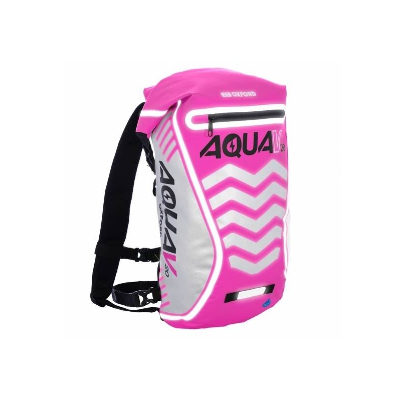 Vodootporni ruksak Oxford Aqua V20 Extreme Visibility ružičasti