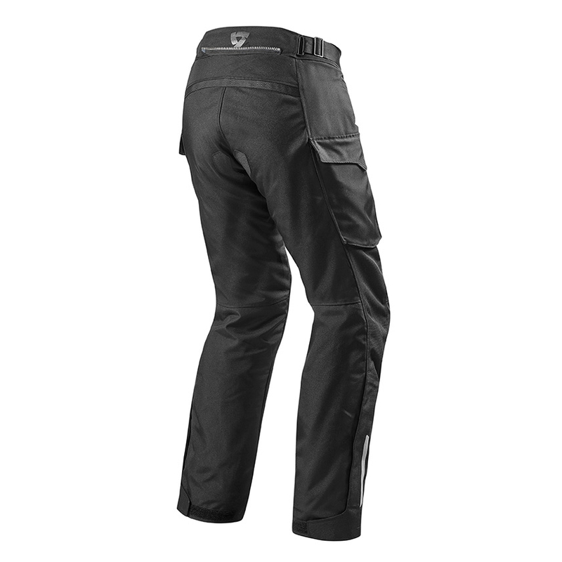 Revit Outback moto hlače crne produžena rasprodaja