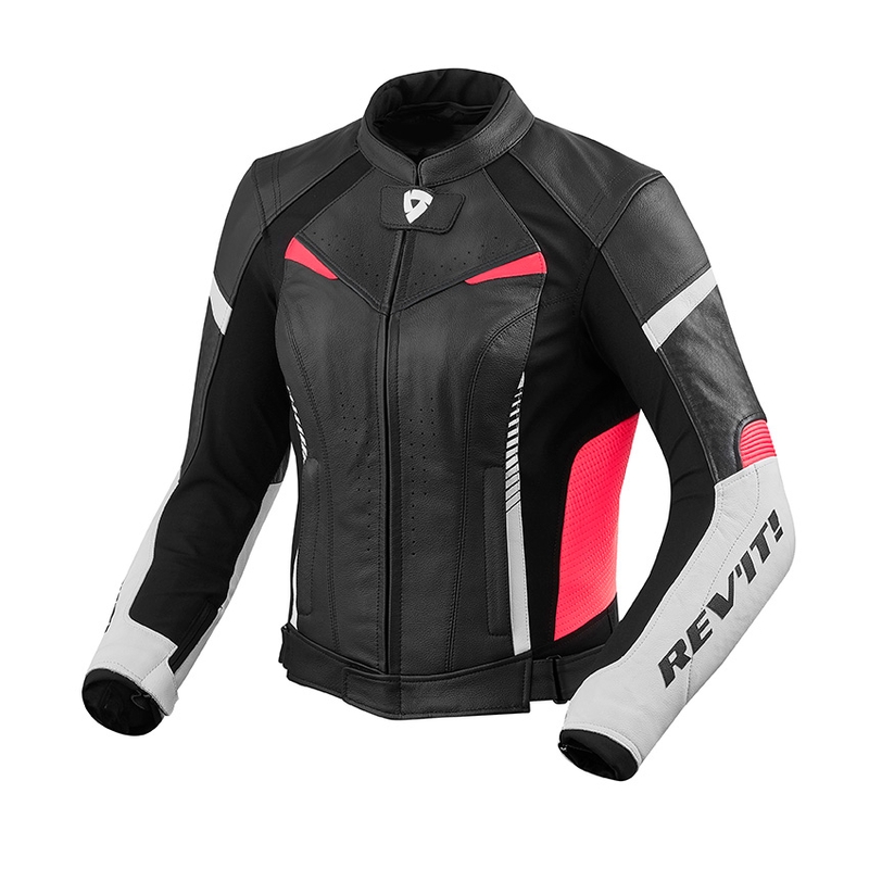 Ženska moto jakna Revit Xena 2 Bijela-Fuchsia rasprodaja