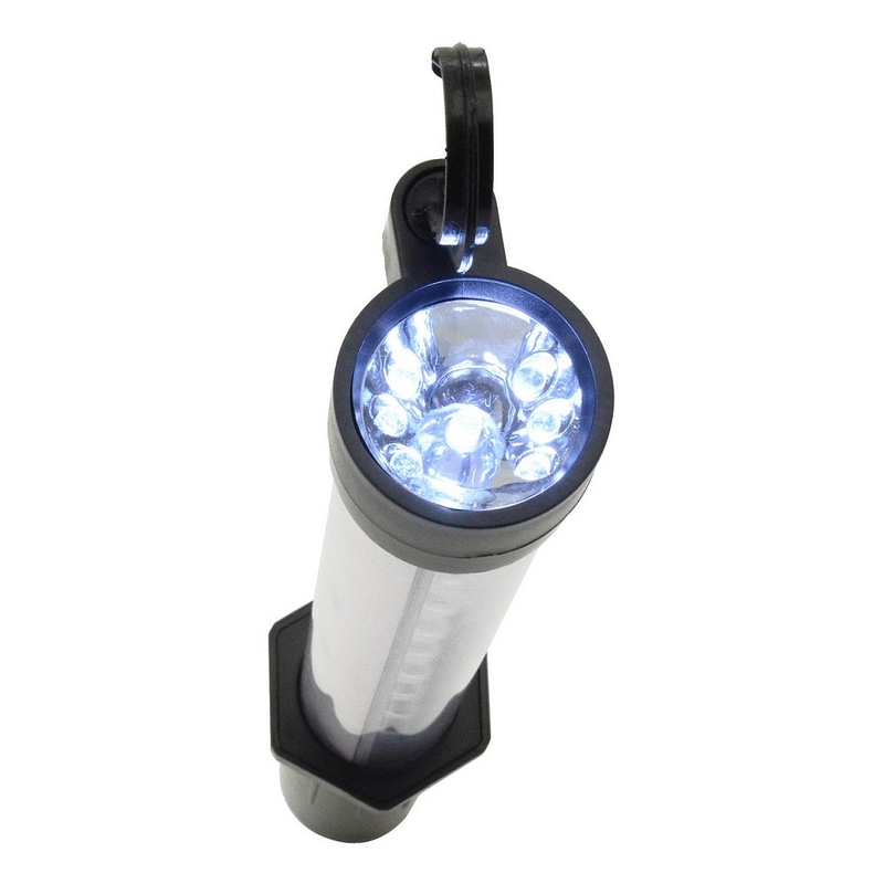 Montažna svjetiljka 27+7LED punjiva 12/220V Li-on 1200mAh