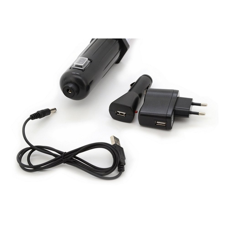 Montažna svjetiljka 27+7LED punjiva 12/220V Li-on 1200mAh