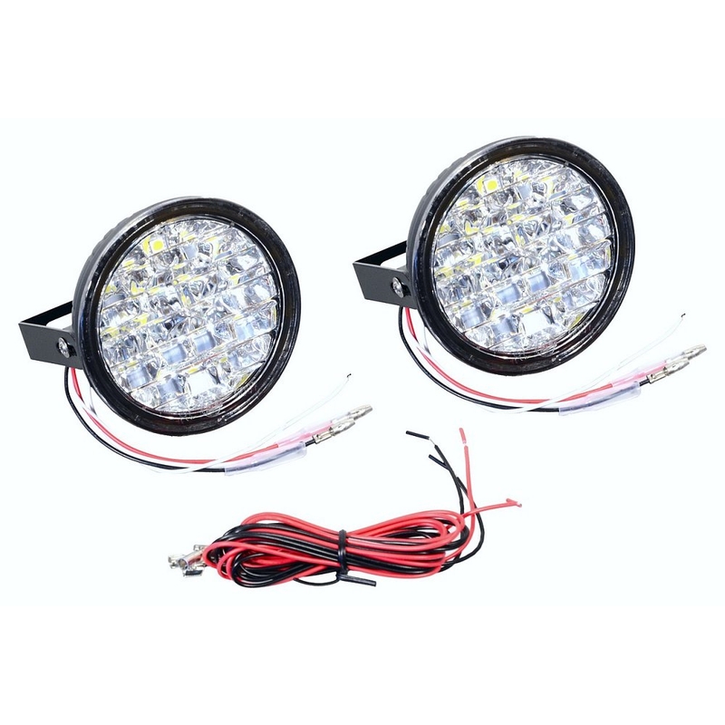 Dnevna svjetla okrugla 18 LED/12V rasprodaja