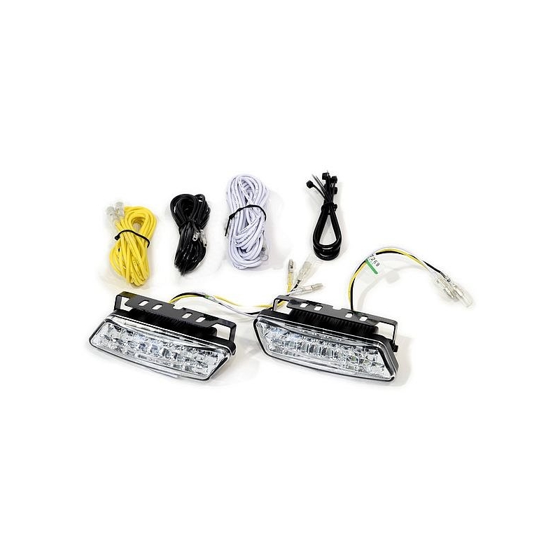 Dnevna svjetla RL hom. 18 LED dioda 10cm uključeno/isključeno 12/24V