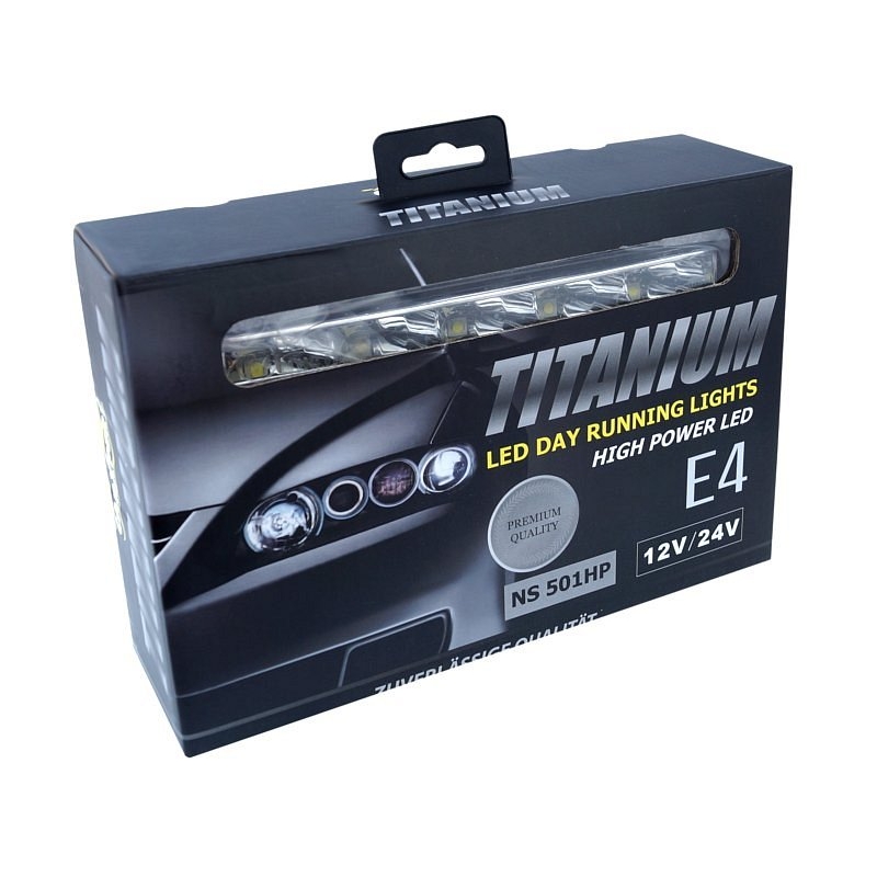 Dnevna svjetla 5 HIGH POWER LED 12V/24V (182x23x51 mm)