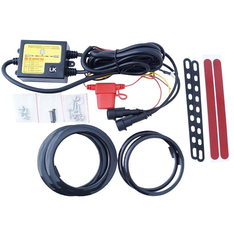 Dnevna svjetla 4 HIGH POWER LED 12V/24V (okrugla 70 mm)