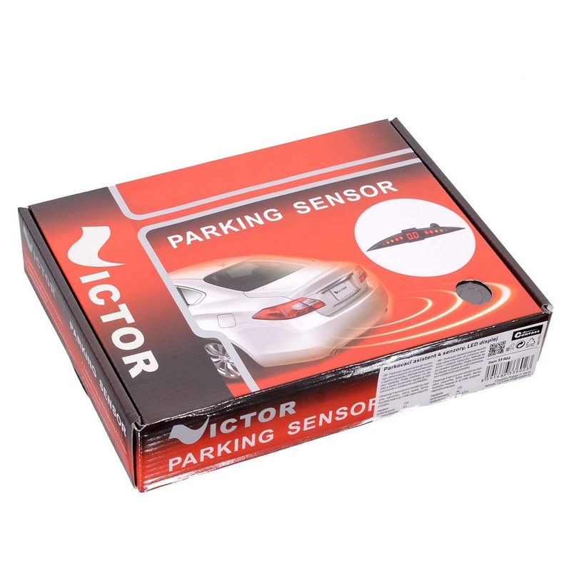 LED zaslon pomoćnika pri parkiranju s 4 senzora