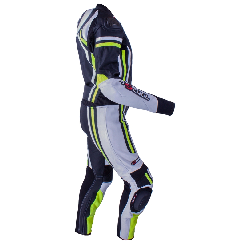 Dámská kombinéza Tschul 556 černo-bílo-fluo žlutá výprodej