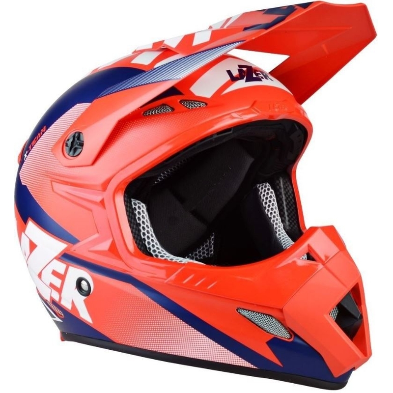 Motocross kaciga Lazer MX8 X-Team Carbon crveno-plava