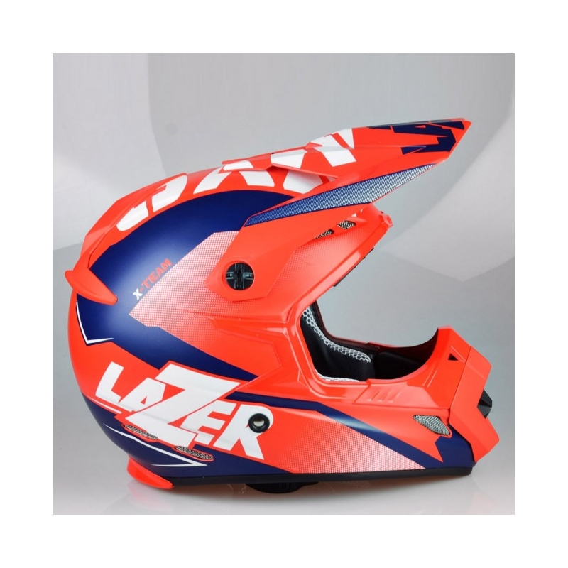 Motocross kaciga Lazer MX8 X-Team Carbon crveno-plava