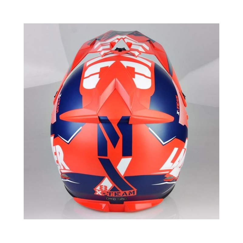 Motocross kaciga Lazer MX8 X-Team Carbon crveno-plava