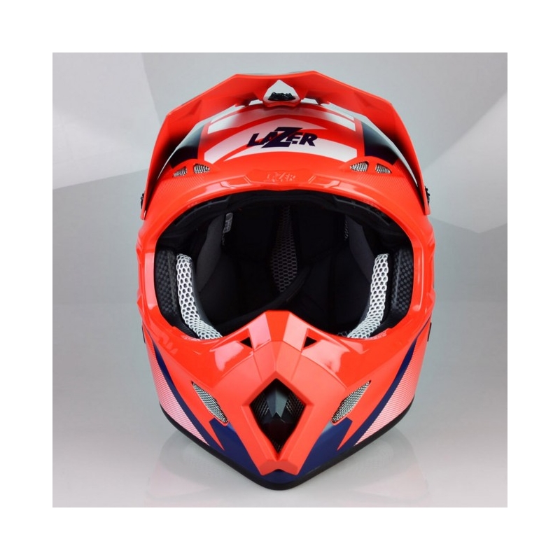 Motocross kaciga Lazer MX8 X-Team Carbon crveno-plava