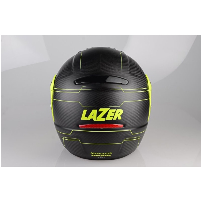 Lazer Monaco Evo - Droid Pure Carbon moto kaciga žuta rasprodaja