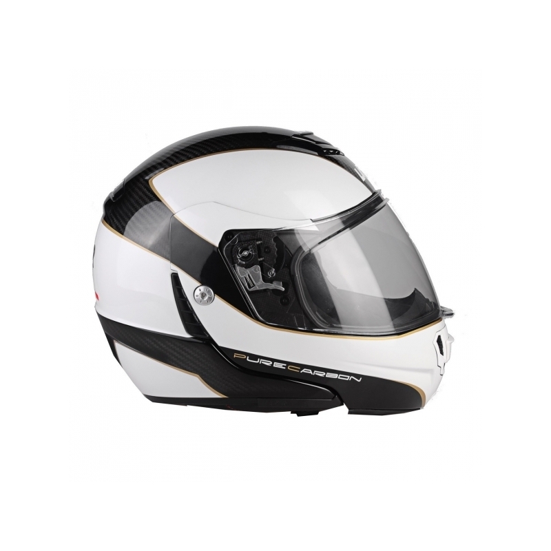 Motociklistička kaciga na preklop Lazer Monaco Evo - Window Pure Carbon