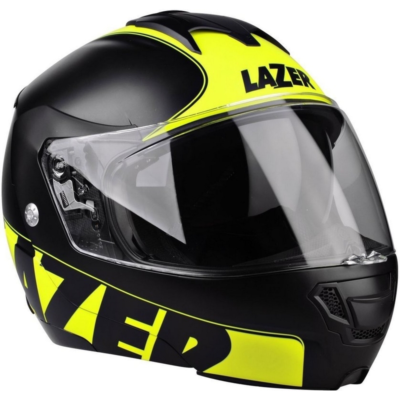 Motociklistička kaciga na preklop Lazer Lugano Raccoun žuta