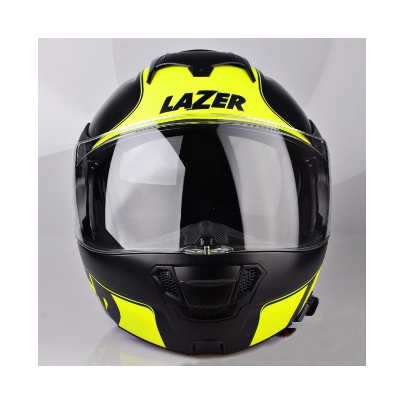 Motociklistička kaciga na preklop Lazer Lugano Raccoun žuta