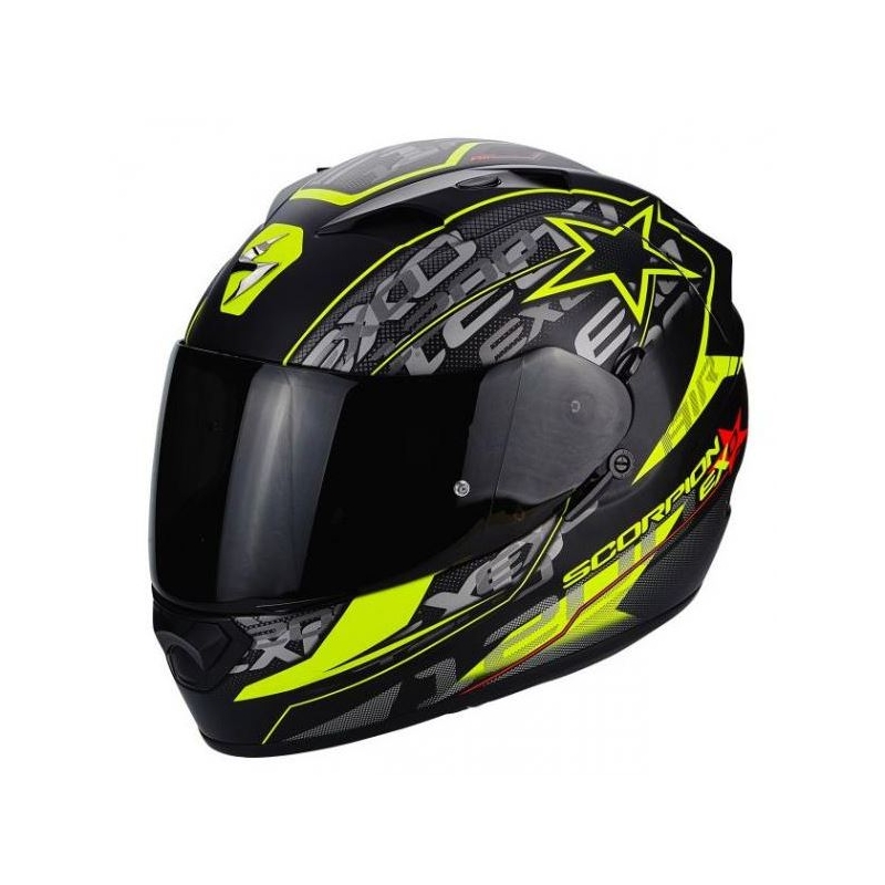 Scorpion EXO-1200 Air Solis kaciga za cijelo lice crna mat-fluo žuta rasprodaja
