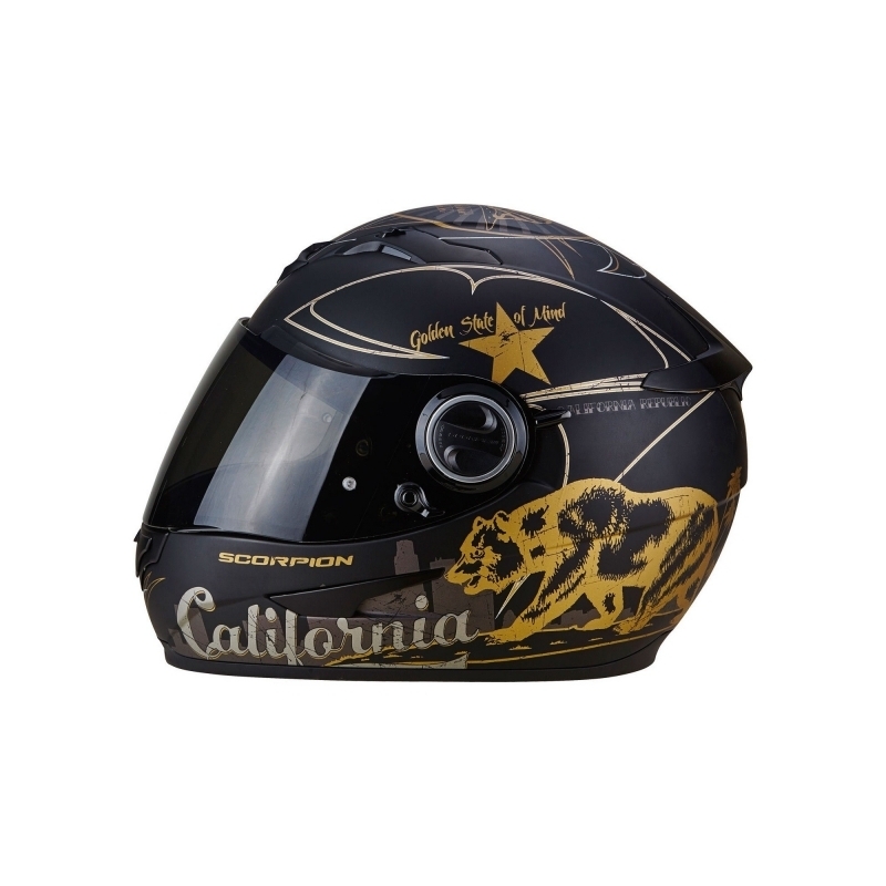 Integralne kacige Scorpion EXO-490 GoldenState Black-Gold rasprodaja